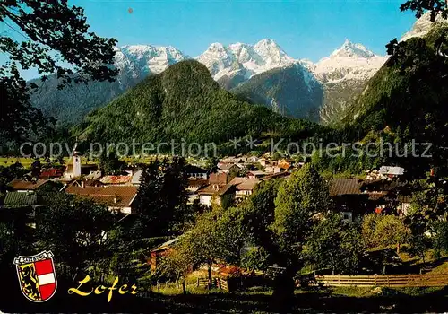 AK / Ansichtskarte  Lofer_AT mit den Loferer Steinbergen 