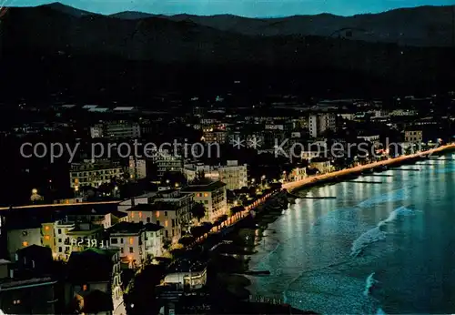 AK / Ansichtskarte  Diano_Marina_IT Panorama da ponente Notturno 