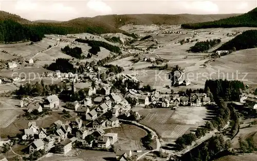 AK / Ansichtskarte  Mitteltal_Schwarzwald Fliegeraufnahme Mitteltal Schwarzwald