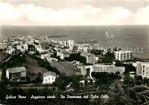 AK / Ansichtskarte  Gabicce_Mare_IT Soggiorno ideale Un Panorama dal Dolce Colle 