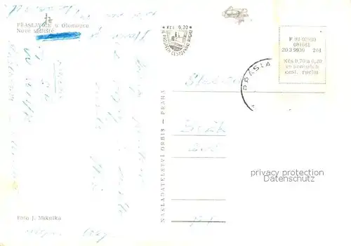 AK / Ansichtskarte  Praslavice_Olomouc_Olmuetz_CZ Nove sidliste 