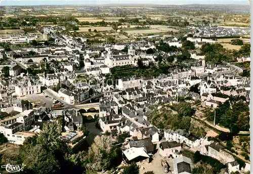 AK / Ansichtskarte  Segre_49_Maine-et-Loire Vue generale aerienne 