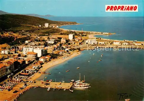 AK / Ansichtskarte  Propriano_2A_Corse-du-Sud Le Port Vue aerienne 