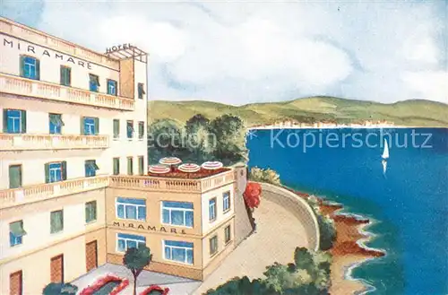 AK / Ansichtskarte 73849170 Loano_Liguria_IT Hotel Miramare 