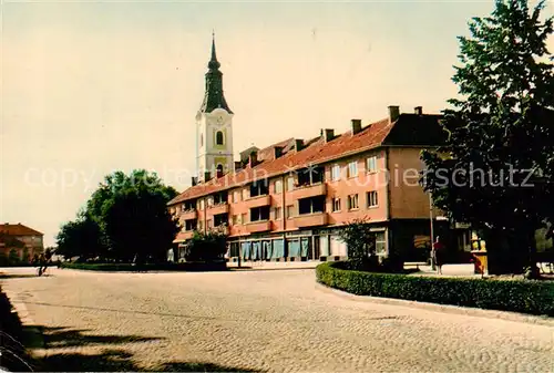 AK / Ansichtskarte  Virovitica_Croatia Ortspartie mit Kirche 