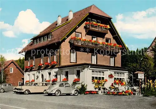 AK / Ansichtskarte 73849204 Breitnau Cafe Pension Faller Breitnau