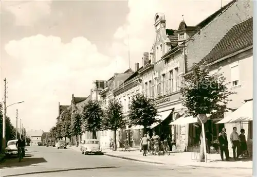 AK / Ansichtskarte  Jueterbog Joliot Curie Strasse Jueterbog