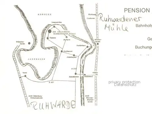 AK / Ansichtskarte  Ruhwarden Ruhwardener Muehle Ruhwarden