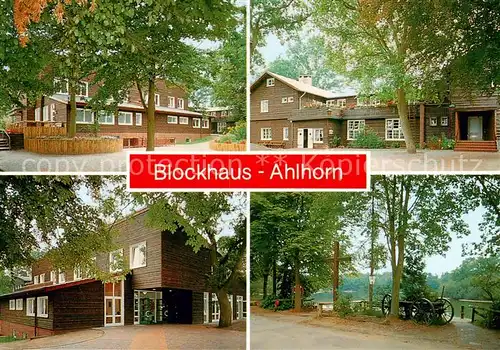 AK / Ansichtskarte  Ahlhorn Blockhaus Park Ahlhorn