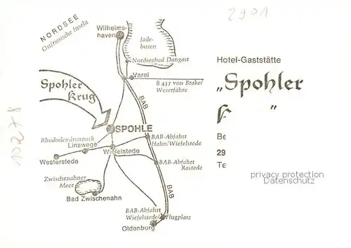 AK / Ansichtskarte  Spohle Spohler Krug Kegelbahn Bar Gastraeume Spohle