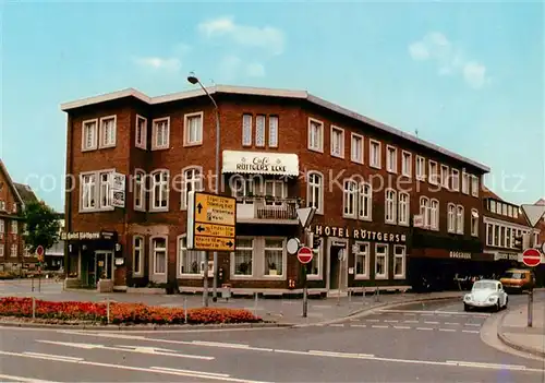 AK / Ansichtskarte  Papenburg_Ems Cafe Roettgers Ecke Papenburg Ems