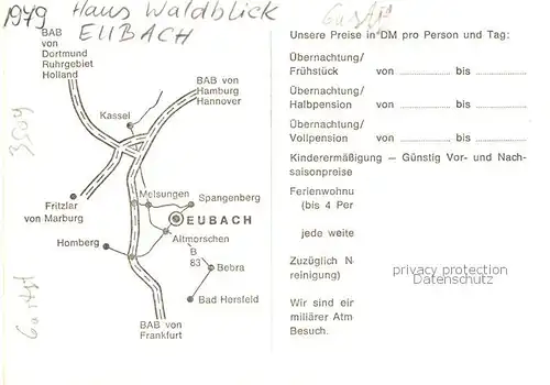 AK / Ansichtskarte 73849313 Eubach Haus Waldblick Ortsansicht Eubach