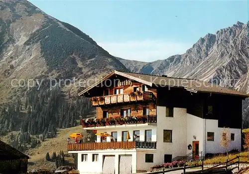 AK / Ansichtskarte  Zoeblen Gasthaus Zugspitzblick Alpen Zoeblen