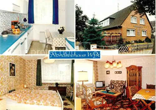 AK / Ansichtskarte 73849363 Wyk__Foehr Nordseehaus Ferienwohnungen 
