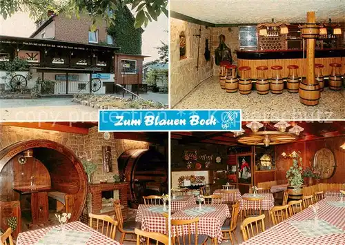 AK / Ansichtskarte  Schellerten Hotel Restaurant Zum Blauen Bock Gaststube Schellerten