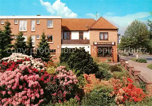 AK / Ansichtskarte  Rotenburg_Wuemme Hotel Zum schwarzen Ochsen Garten Rotenburg Wuemme