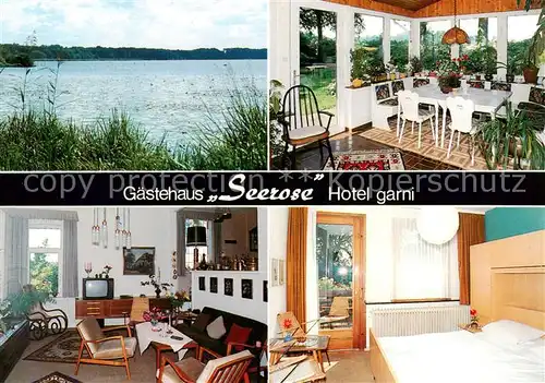 Bad_Dreibergen Gaestehaus Seerose Hotel garni Gastraum Fremdenzimmer Bad_Dreibergen