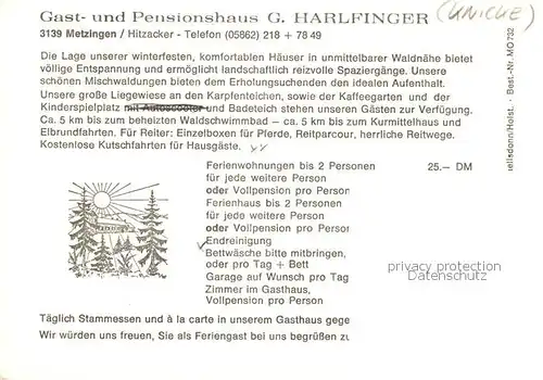  Metzingen_Niedersachsen Ferienhaeuser Harlfinger im Naturpark Elbufer-Drawehn Ponykutsche Metzingen Niedersachsen