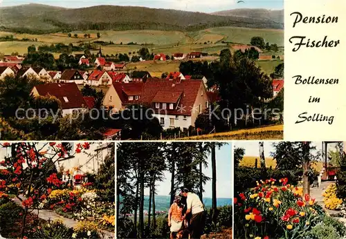 AK / Ansichtskarte 73849439 Bollensen_Solling Pension Fischer Garten Panorama Bollensen_Solling