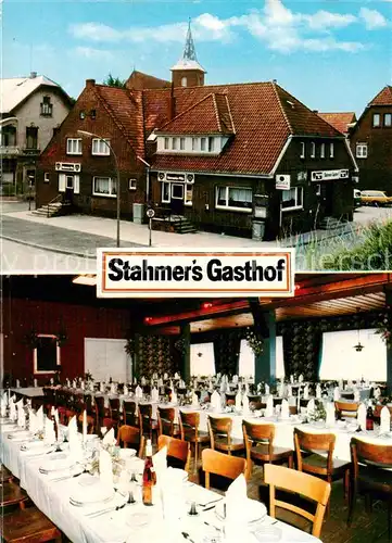 AK / Ansichtskarte  Neuenfelde_Hamburg Stahmers Gasthof Festtafel Neuenfelde Hamburg