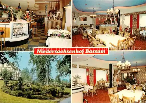 AK / Ansichtskarte 73849452 Bassum Hotel Niedersachsenhof Restaurant Bassum
