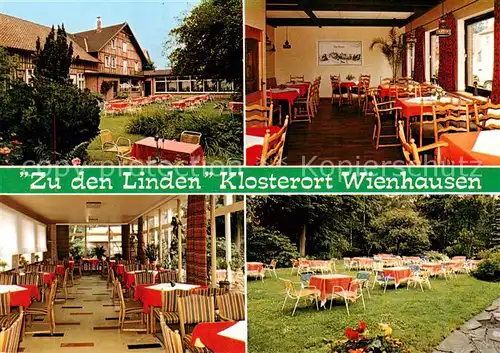 AK / Ansichtskarte  Wienhausen Hotel Restaurant Café Zu den Linden Wienhausen