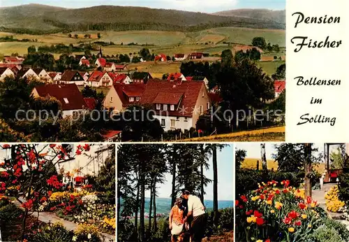 AK / Ansichtskarte 73849477 Bollensen_Solling Pension Gertrud Fischer Panorama Bollensen_Solling