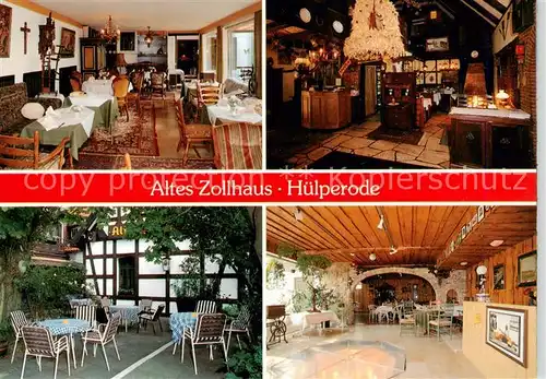 AK / Ansichtskarte  Huelperode_Rothemuehle_Schwuelper Hotel Restaurant Altes Zollhaus Gaststaette Antiquitaeten 