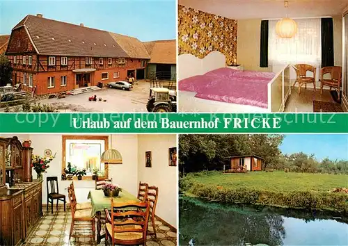 AK / Ansichtskarte  Nauen_Niedersachsen Urlaub auf dem Bauernhof Gaestehaus Fremdenzimmer Nauen Niedersachsen