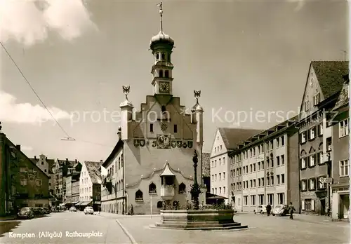 AK / Ansichtskarte  Kempten_Allgaeu Ratjaisueoeatu  Kempten Allgaeu