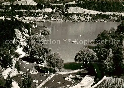 AK / Ansichtskarte  Sierre_Siders_VS Lac de Geronde 