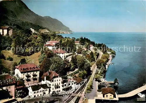 AK / Ansichtskarte  Bouveret_VS Vue aerienne Bouveret VS