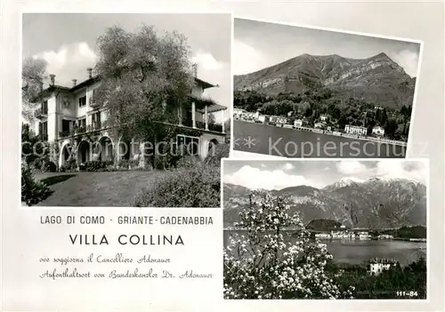 AK / Ansichtskarte  Cadenabbia_Lago_di_Como_IT Villa Collina 