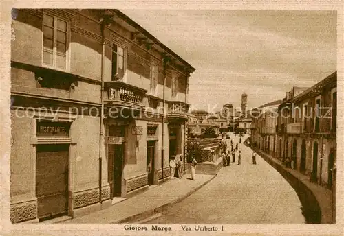 AK / Ansichtskarte  Gioiosa_Marea_Messina_IT Via Umberto I 