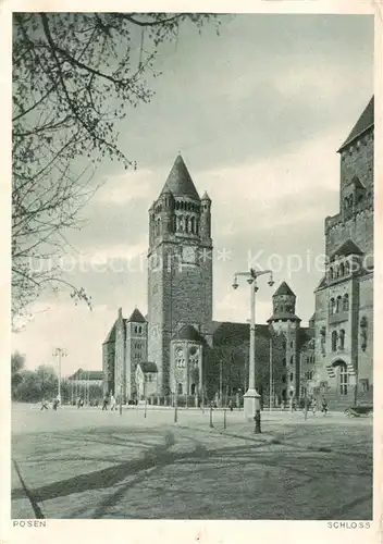 AK / Ansichtskarte  Posen_Poznan Schloss Posen Poznan