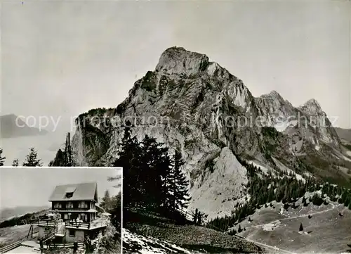 AK / Ansichtskarte  Holzegg_1405m_SZ Berggasthaus Holzegg 
