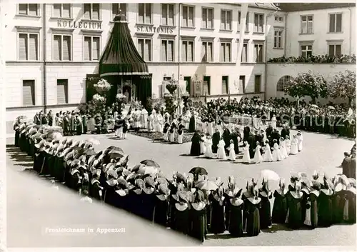 AK / Ansichtskarte  Appenzell_IR Fronleichnam Appenzell IR