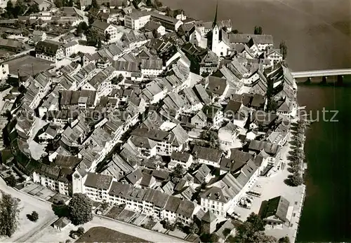 AK / Ansichtskarte  Stein_Rhein_SH Fliegeraufnahme 