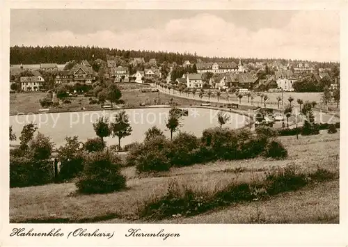 AK / Ansichtskarte  Hahnenklee-Bockswiese_Harz Panorama Hahnenklee-Bockswiese