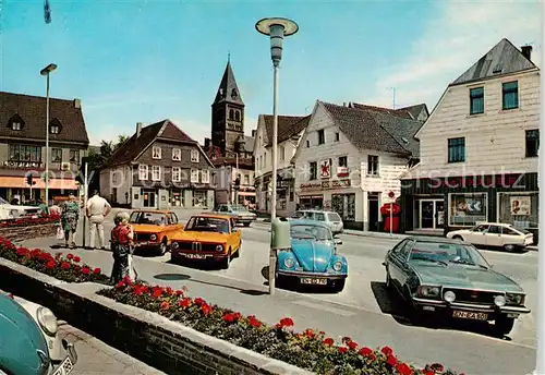 AK / Ansichtskarte  Herdecke_Ruhr Hauptstrasse und Alte Stiftskirche Herdecke Ruhr