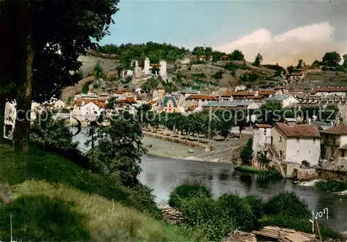 AK / Ansichtskarte  Laroquebrou_15_Cantal La Ville et la Cere 