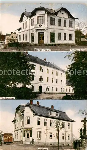 AK / Ansichtskarte  Bad_Ullersdorf Kaufhaus Hili Villa Franziska Apotheke Bad_Ullersdorf