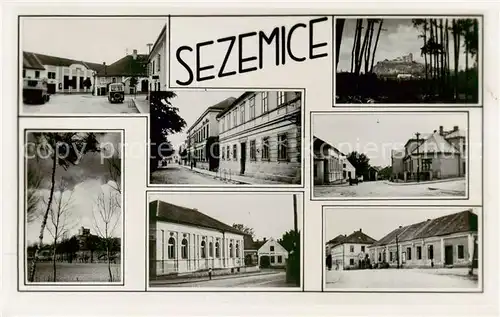 AK / Ansichtskarte 73849697 Sezemice_Sezemitz_CZ Teilansichten 