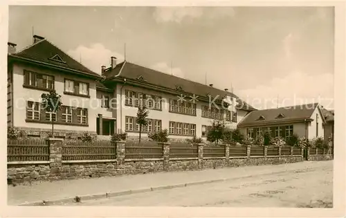 AK / Ansichtskarte  Vitkov_Wigstadtl_CZ Stredni skola 