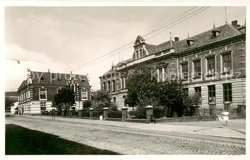 AK / Ansichtskarte  Hrusov_Hruschau_Slovakia Strassenpartie 