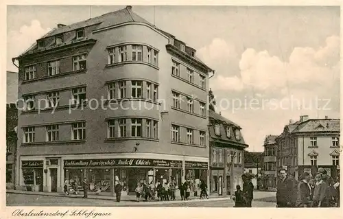 AK / Ansichtskarte  Oberleutensdorf_Litvinov_CZ Schlossgasse 