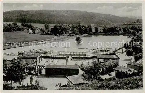 AK / Ansichtskarte  Rakonitz_Rakovnick_Rakovnik_CZ Freibad 