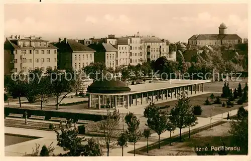 AK / Ansichtskarte  Lazne_Podebrady_CZ Teilansicht 