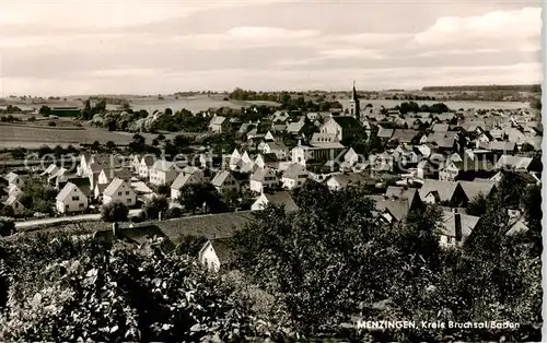 AK / Ansichtskarte  Menzingen__ZG Panorama 