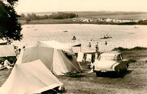 AK / Ansichtskarte 73849764 Strassberg_Harzgerode Treuer Nachbar Teich Strassberg Harzgerode